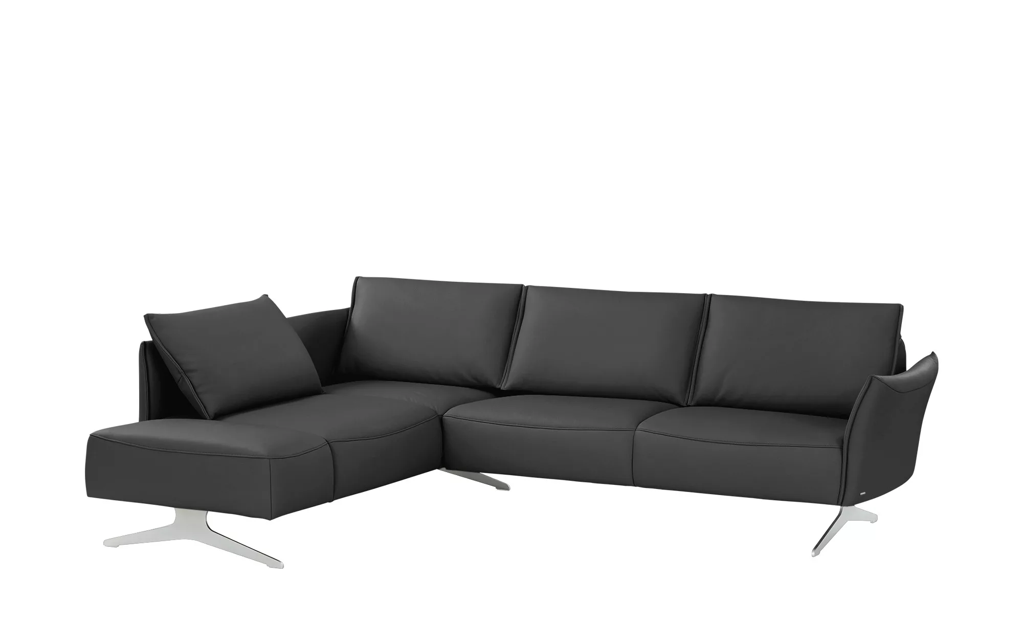 KOINOR Ecksofa  Vineto ¦ schwarz ¦ Maße (cm): B: 207 H: 110 T: 93 Polstermö günstig online kaufen