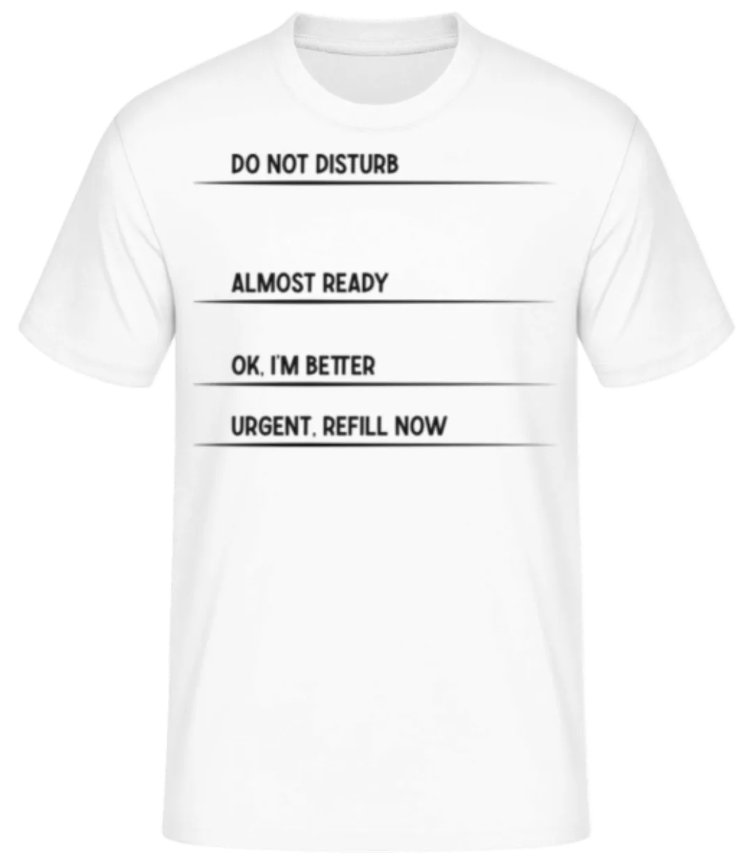 Drink Remarks · Männer Basic T-Shirt günstig online kaufen