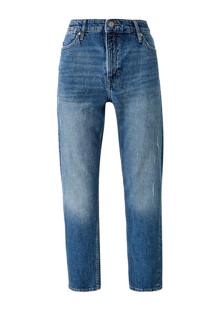 7/8-Jeans Regular: Boyfriend Jeans Waschung günstig online kaufen