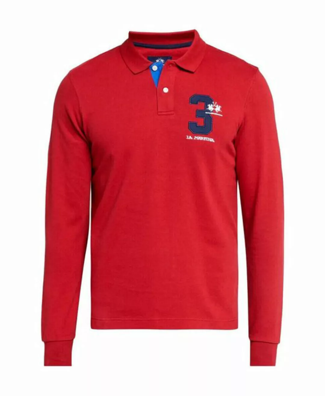 La Martina Langarm-Poloshirt La Martina Herren Poloshirt, La Martina Heavy günstig online kaufen