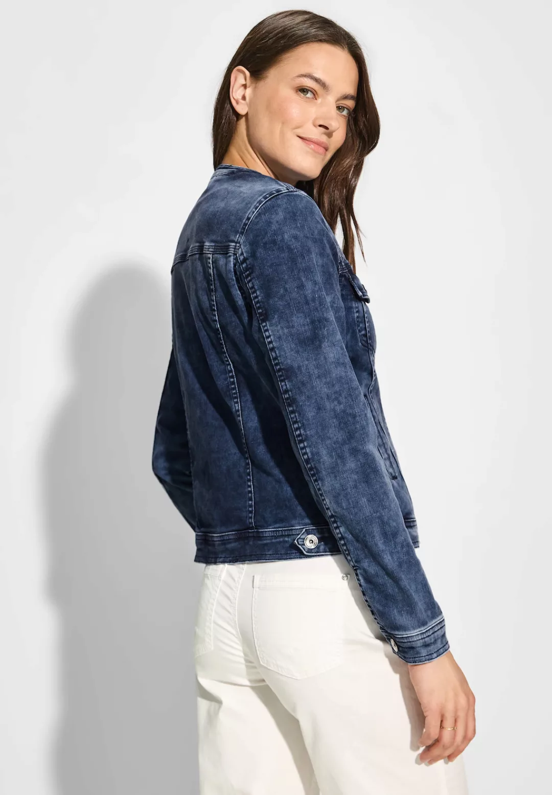 Cecil Jackenblazer Style TOS Denim Jacket Embroid günstig online kaufen