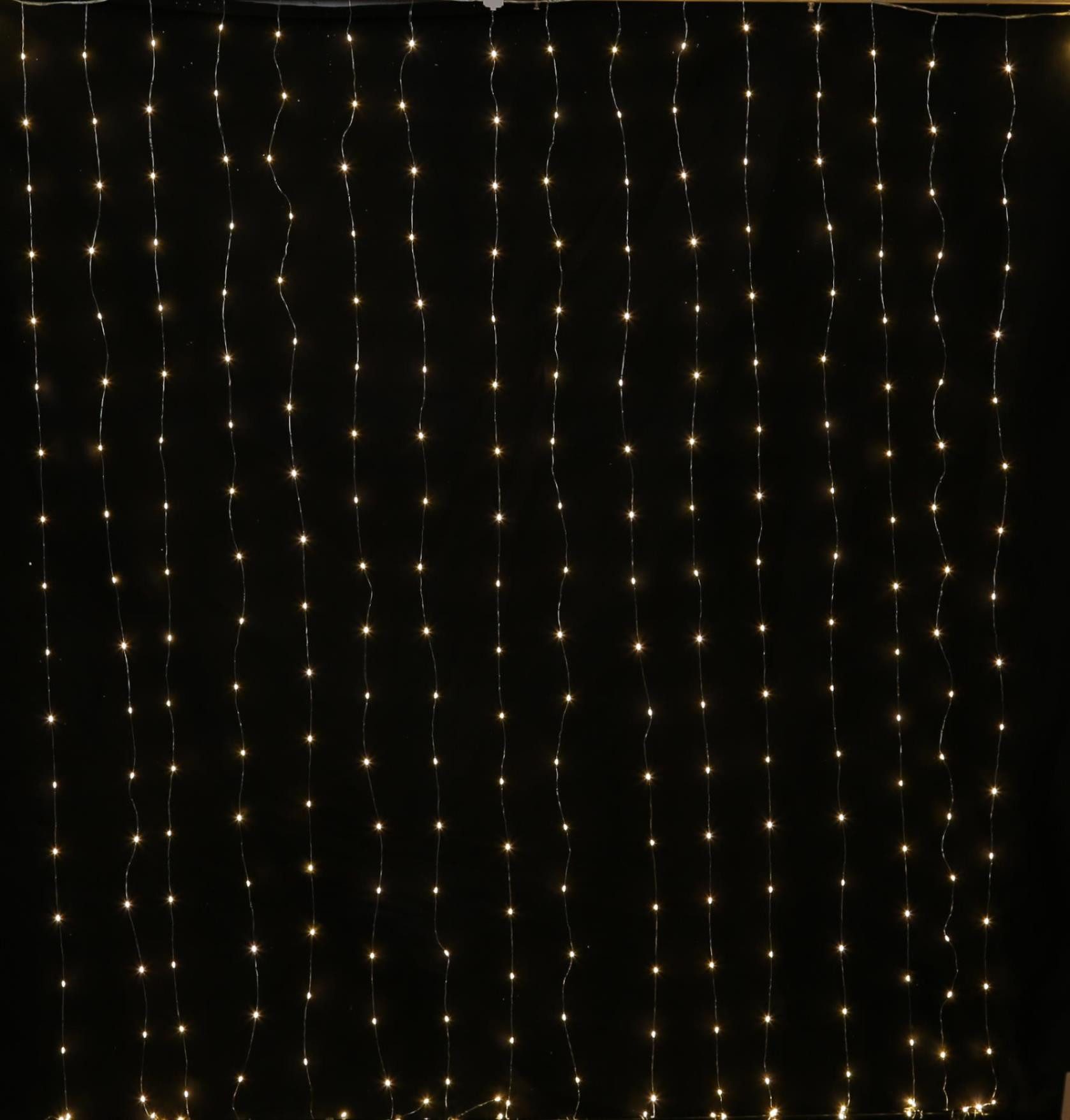MARELIDA LED-Lichtervorhang Draht Weihnachtsdeko für Fenster günstig online kaufen