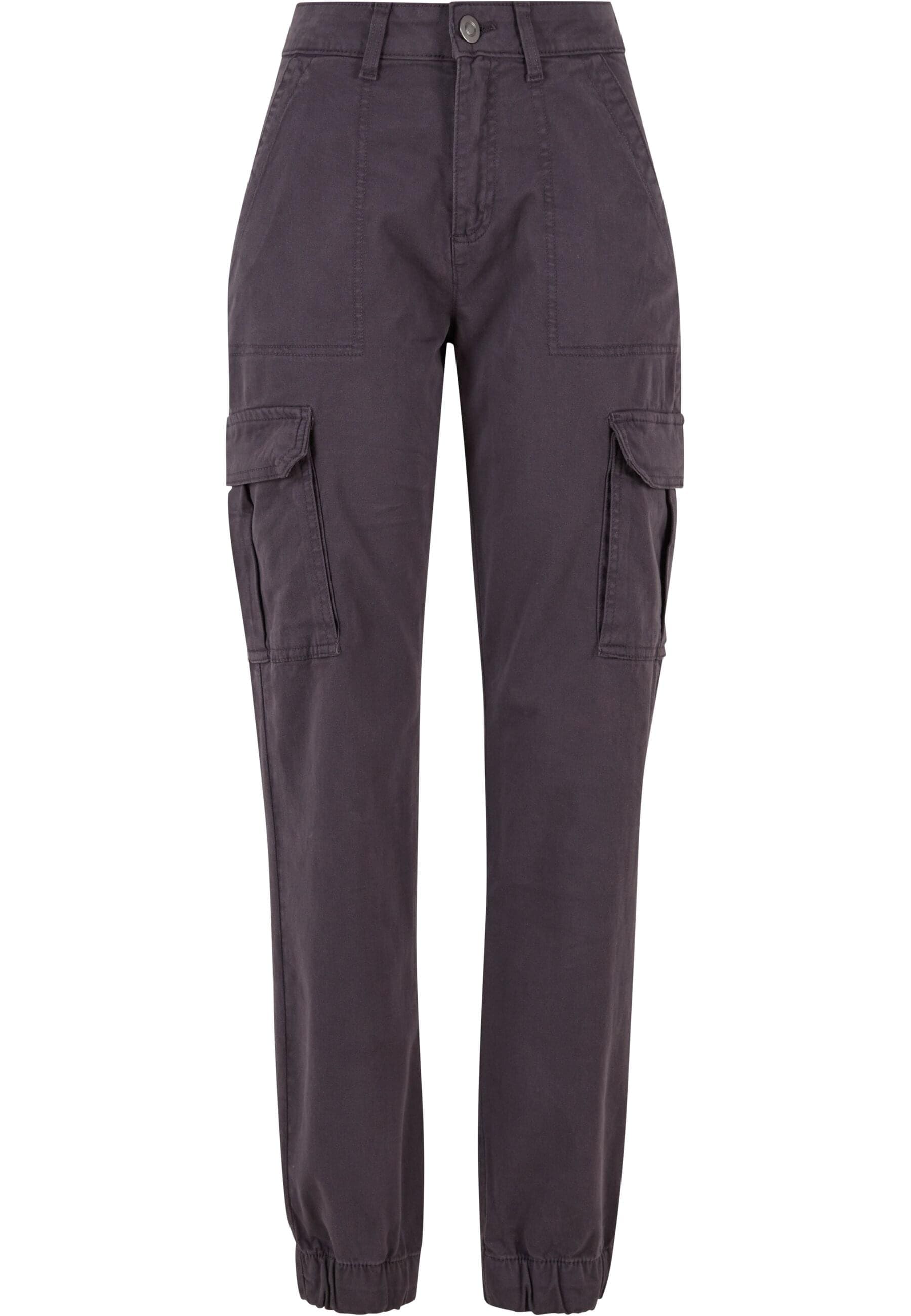 URBAN CLASSICS Stoffhose "Urban Classics Damen Ladies Cotton Twill Utility günstig online kaufen