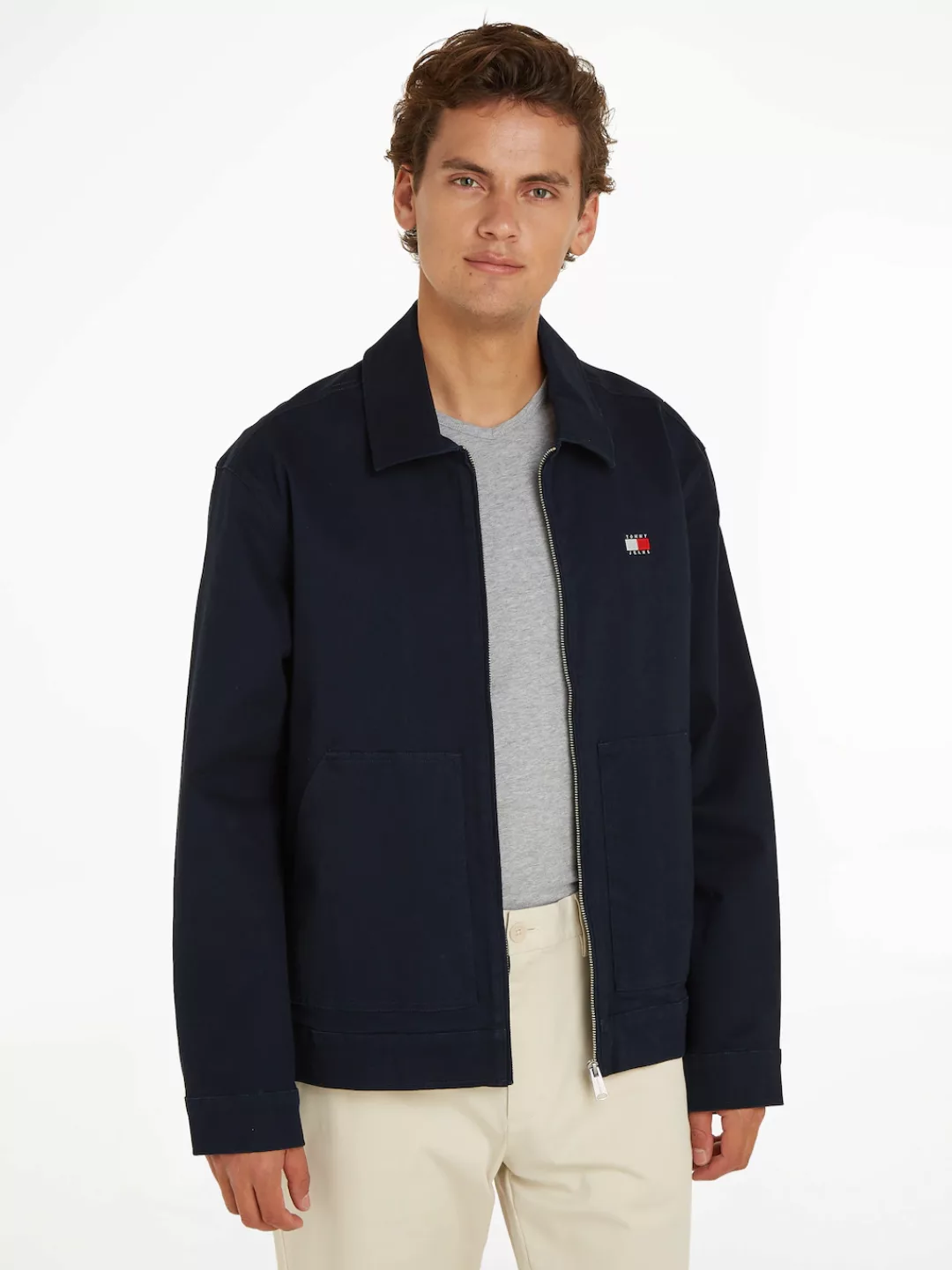 Tommy Jeans Kurzjacke "TJM REG COTTON JACKET EXT" günstig online kaufen