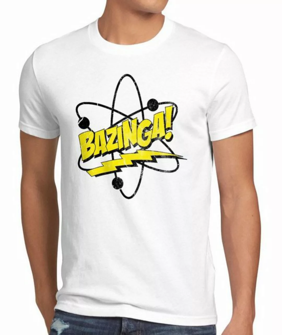 style3 Print-Shirt Herren T-Shirt Bazinga Sheldon big bang fan atom cooper günstig online kaufen