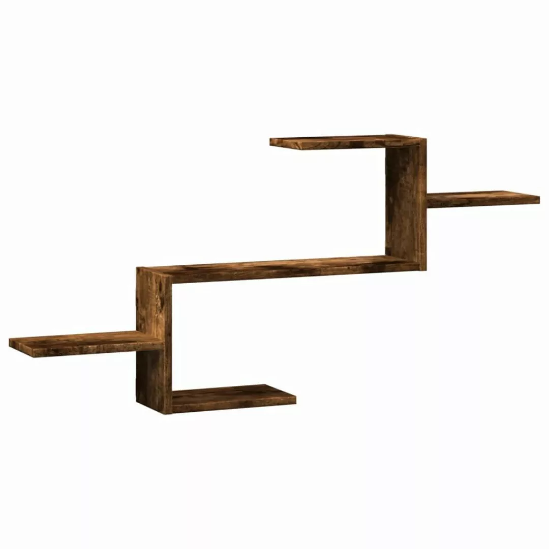 vidaXL Regal Wandregal Räuchereiche 104x15x49 cm günstig online kaufen
