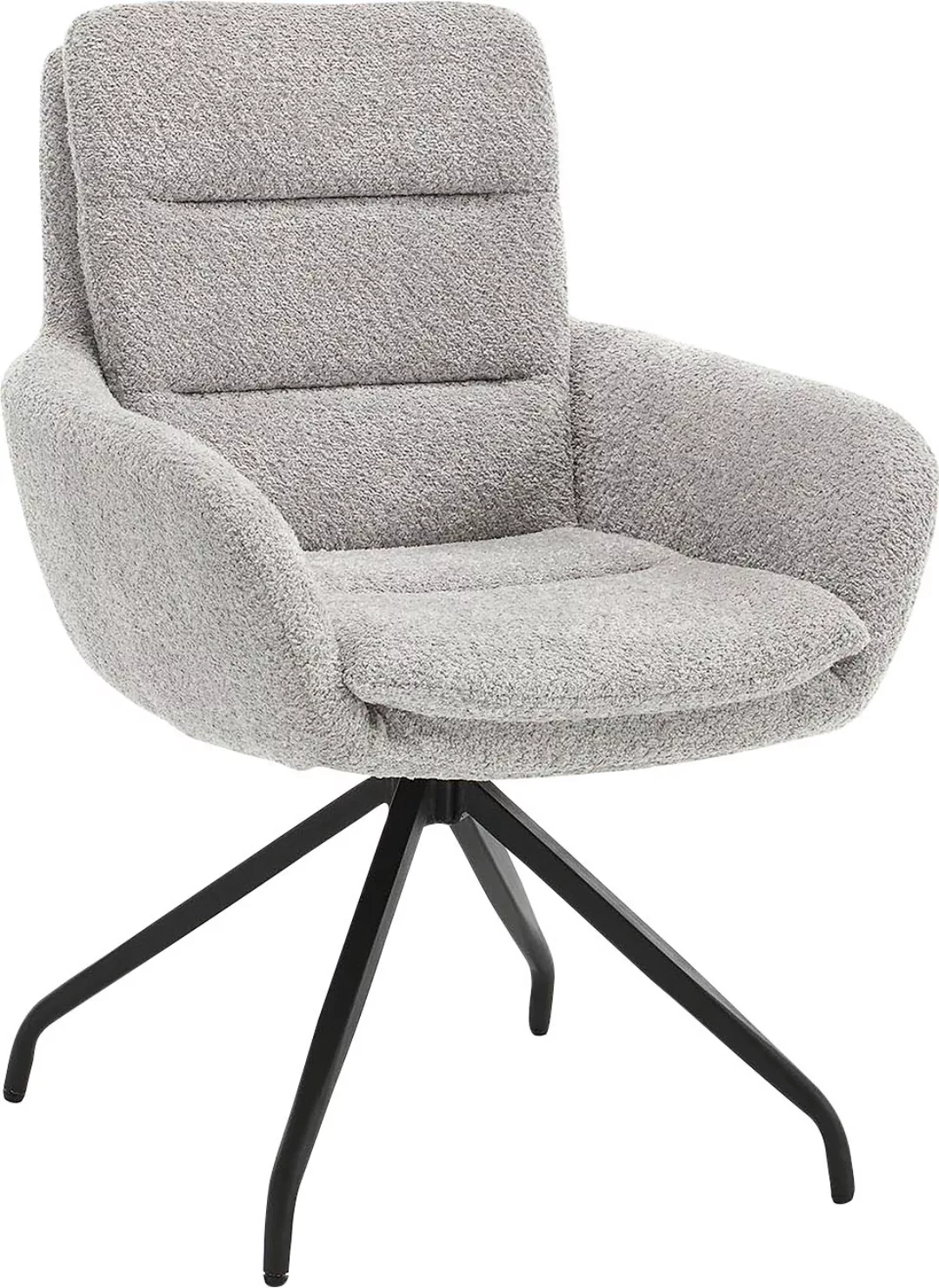 Home affaire Esszimmerstuhl "Taragona", (Set), 2 St., Boucle, mit unterschi günstig online kaufen