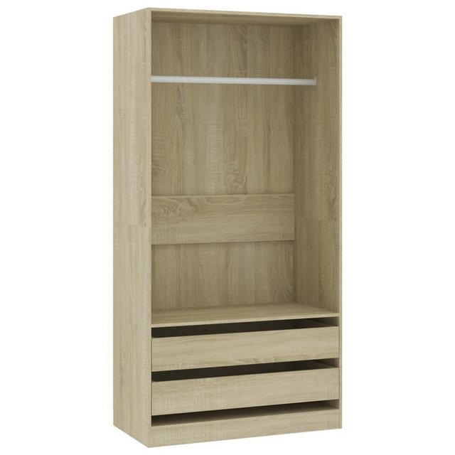 Kleiderschrank Sonoma-eiche 100×50×200 Cm Spanplatte günstig online kaufen