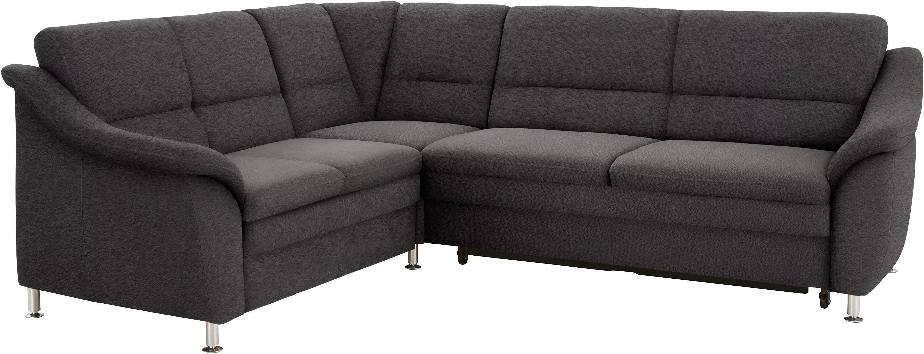sit&more Ecksofa »Cardoso L-Form«, mit Federkern, wahlweise mit Bettfunktio günstig online kaufen