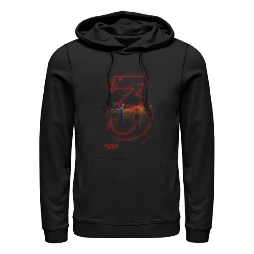 Netflix - Stranger Things - Gruppe Season Three - Unisex Hoodie günstig online kaufen