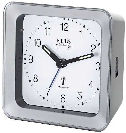FILIUS zeitdesign Funkwecker, Wecker, Schlafzimmer, Leuchtzeiger, Beleuchtu günstig online kaufen