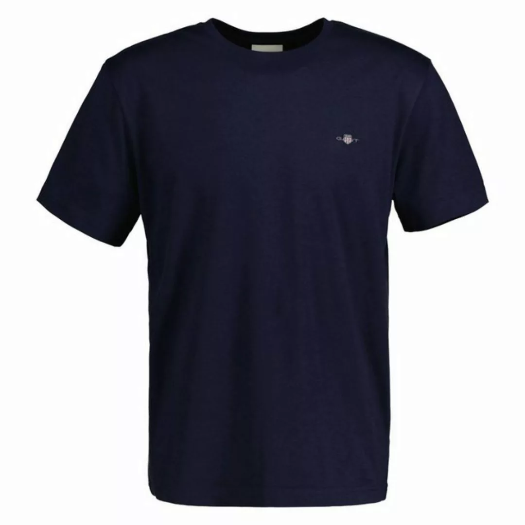 Gant T-Shirt "SLIM SHIELD V-NECK T-SHIRT", mit einer kleinen Logostickerei günstig online kaufen