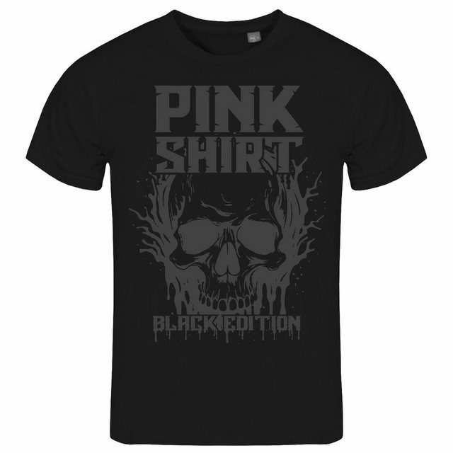 deinshirt Print-Shirt Herren T-Shirt Pink Shirt Black Edition Funshirt mit günstig online kaufen