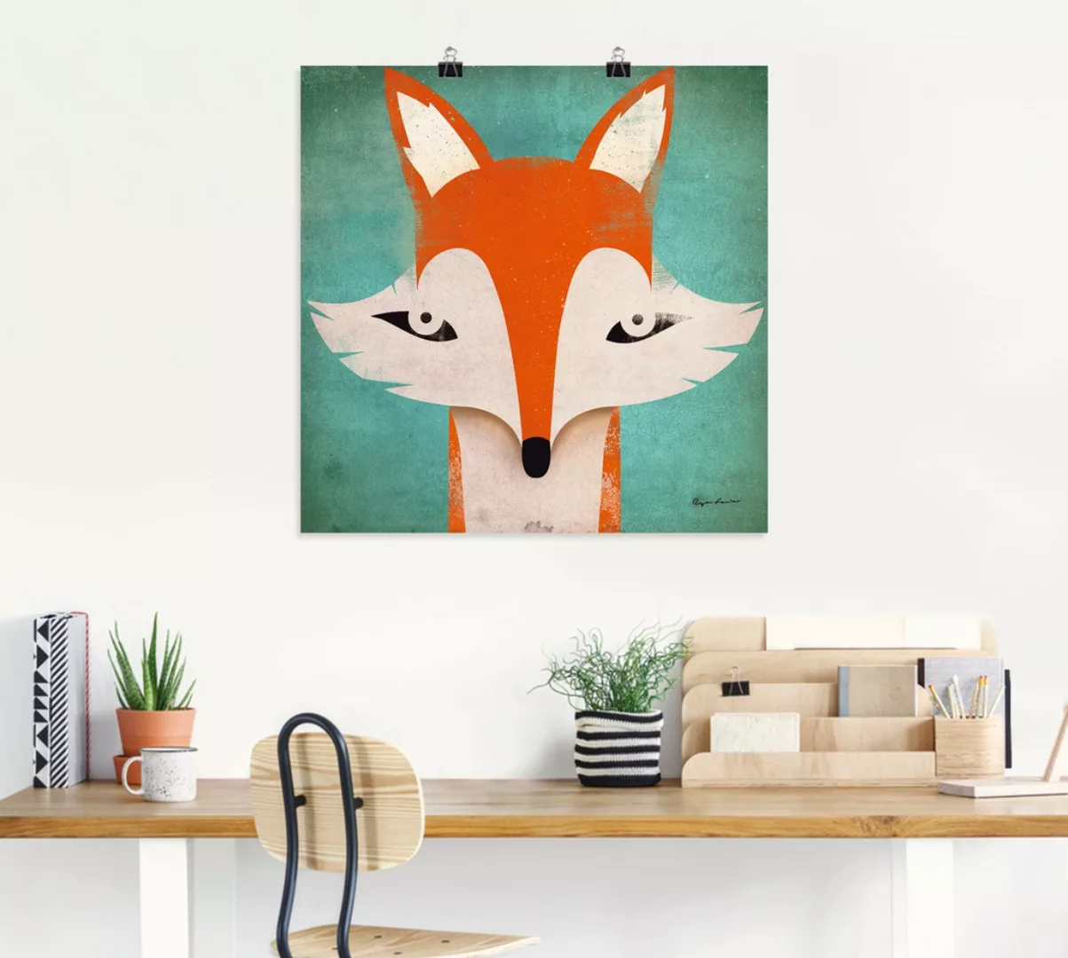 Artland Poster "Fuchs", Tiere, (1 St.) günstig online kaufen