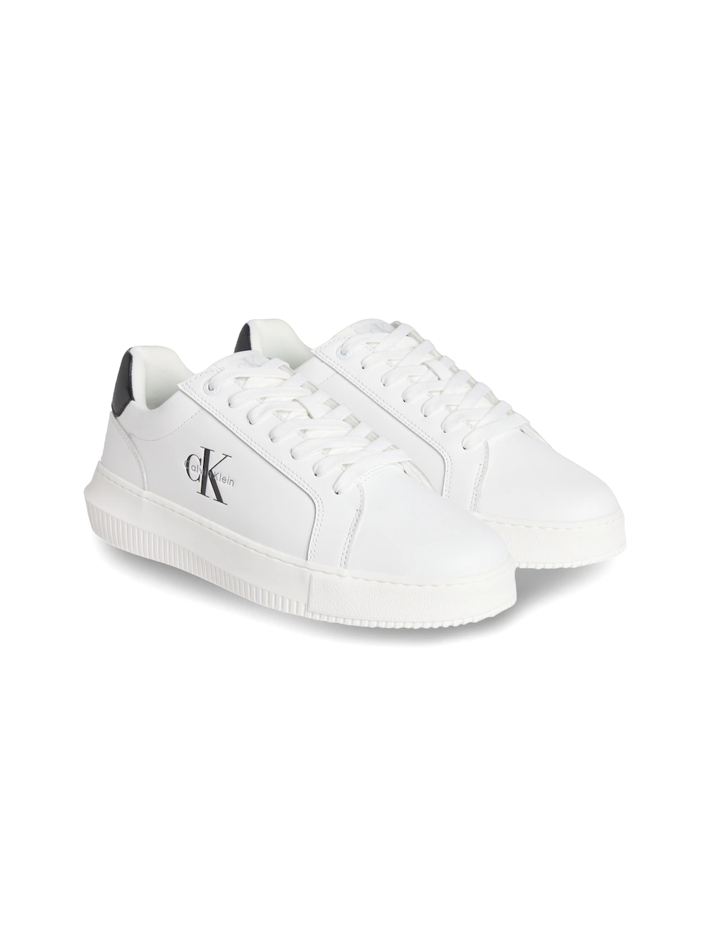 Calvin Klein Jeans Sneaker "CHUNKY CUPSOLE MONO LTH", Schnürschuh, Halbschu günstig online kaufen