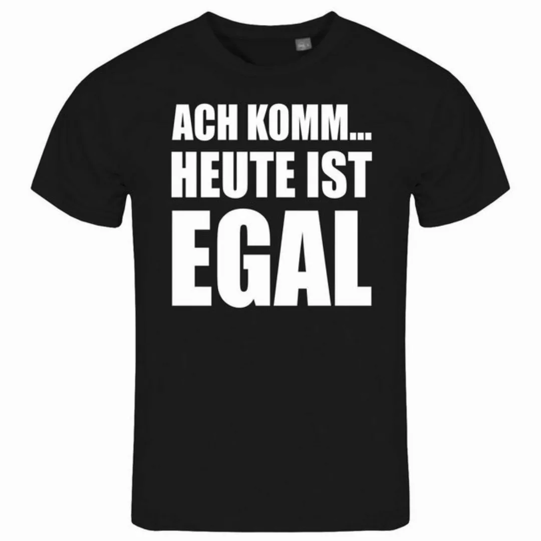 deinshirt T-Shirt Herren T-Shirt Ach komm Heute ist egal günstig online kaufen