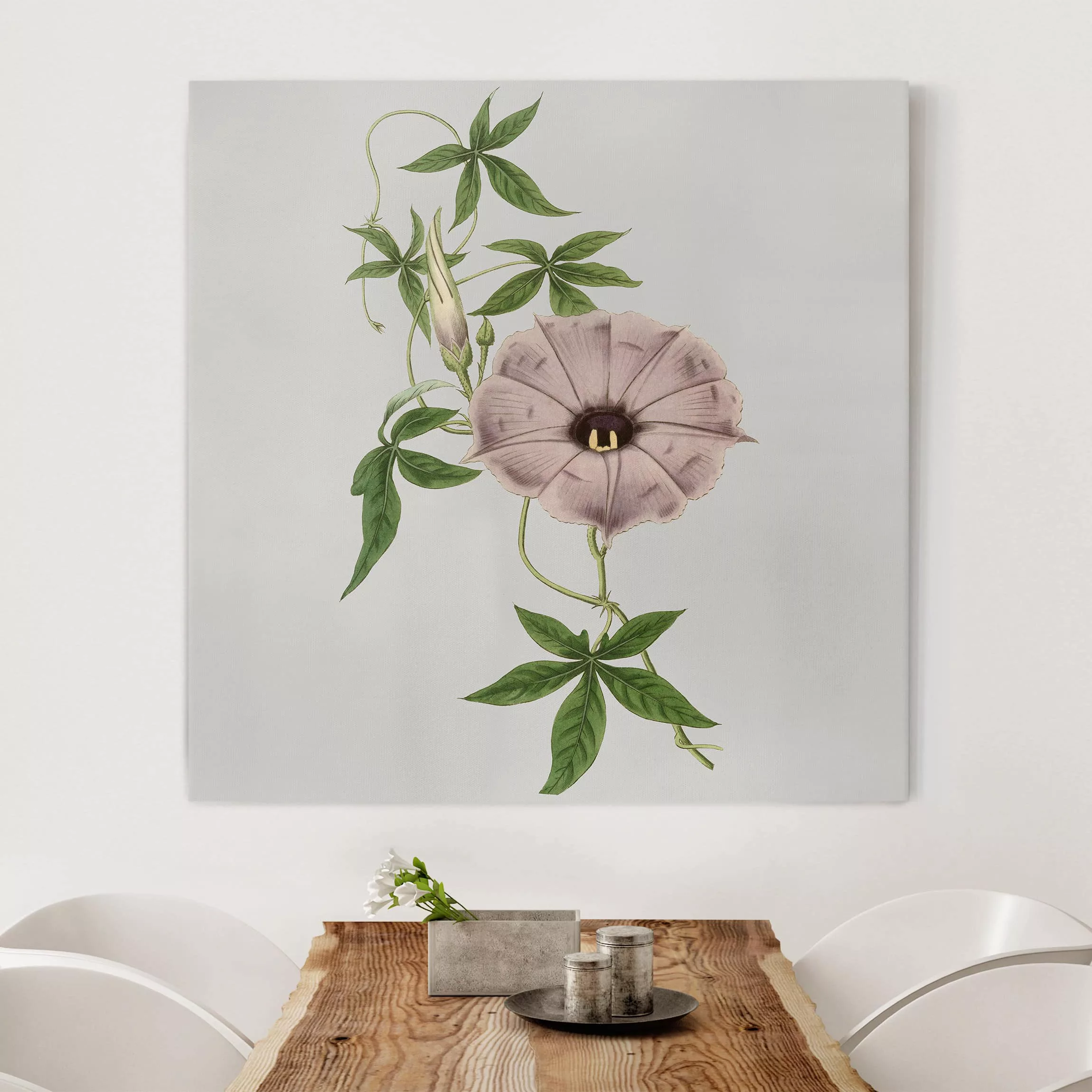 Leinwandbild Blumen - Quadrat Florale Schmuckstücke IV günstig online kaufen