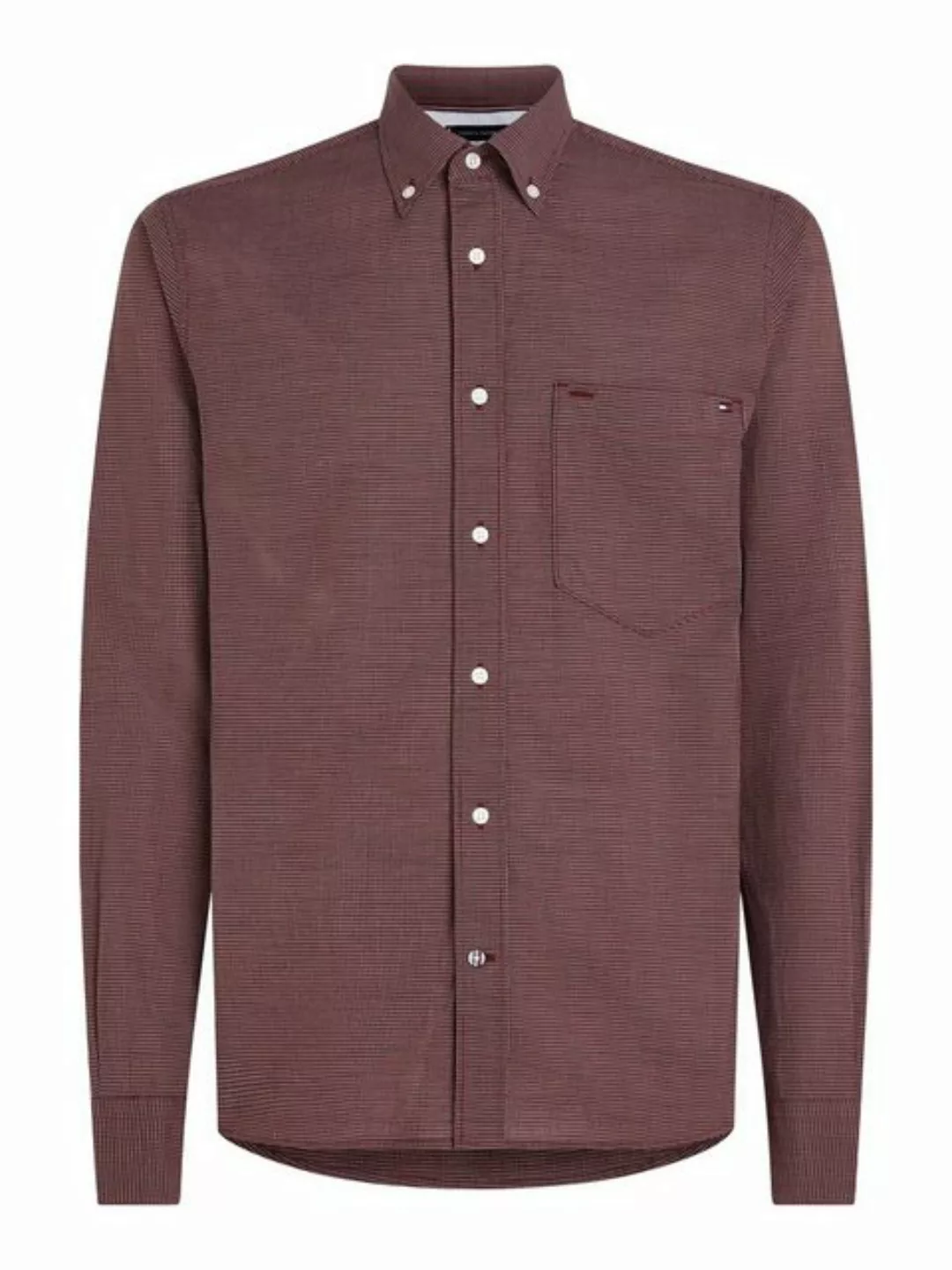 Tommy Hilfiger Langarmhemd HOUNDSTOOTH RF SHIRT günstig online kaufen