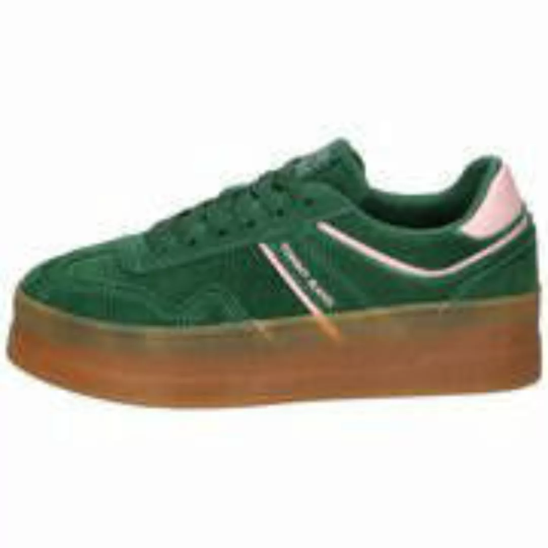 Tommy Jeans Plateausneaker "THE GREENWICH FLATFORM SUEDE", Freizeitschuh, H günstig online kaufen