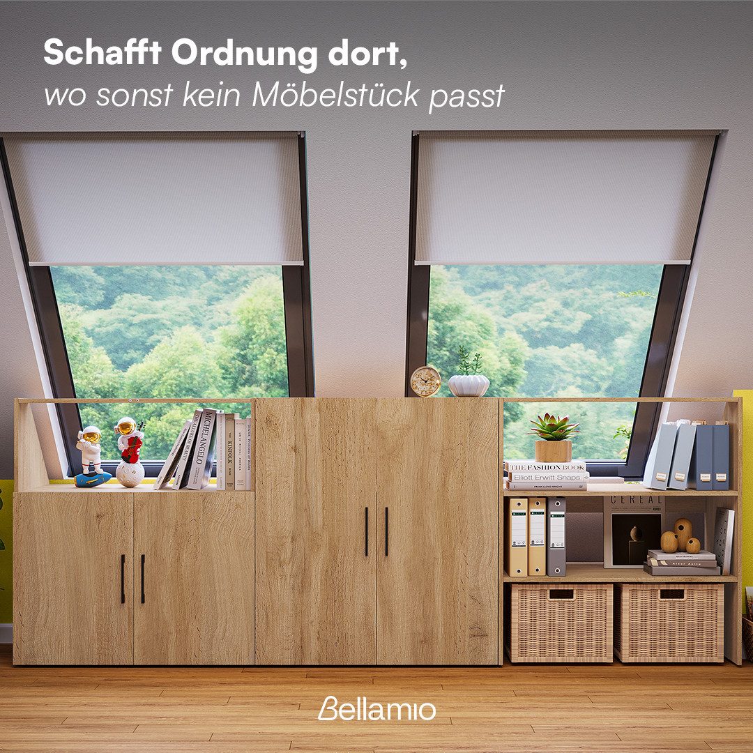 Bellamio Regal Aland Dachschrägenregal, 90 cm günstig online kaufen