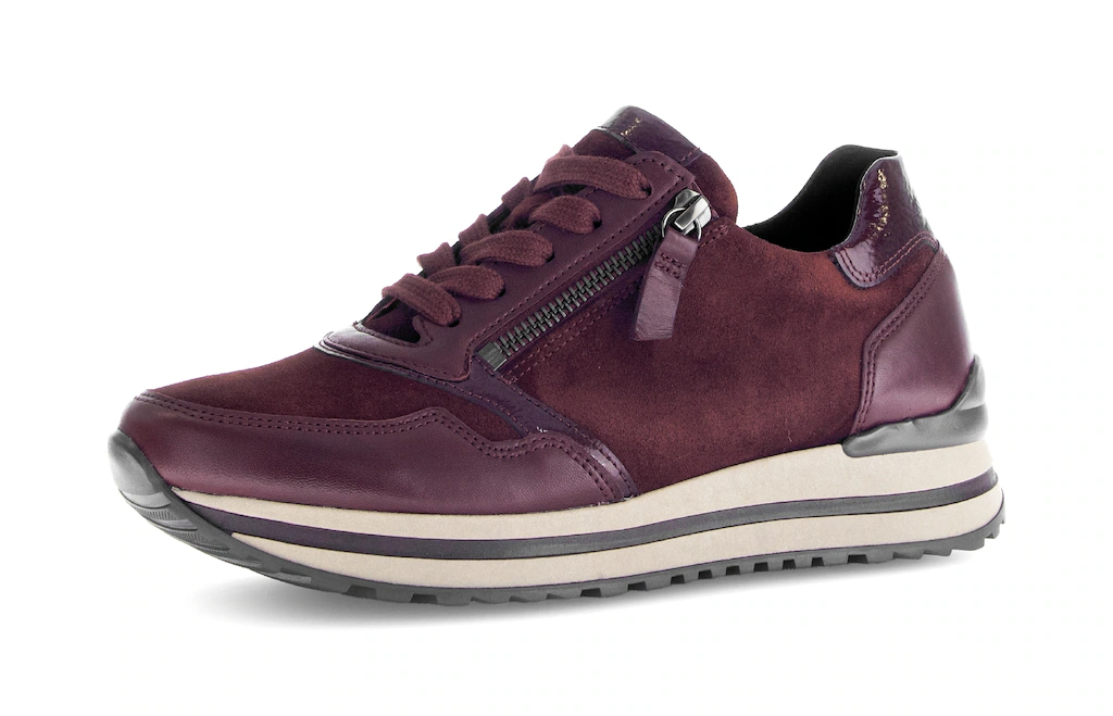 Gabor TIURIN Plateausneaker, Schnürschuh, Halbschuh, Komfortschuh günstig online kaufen