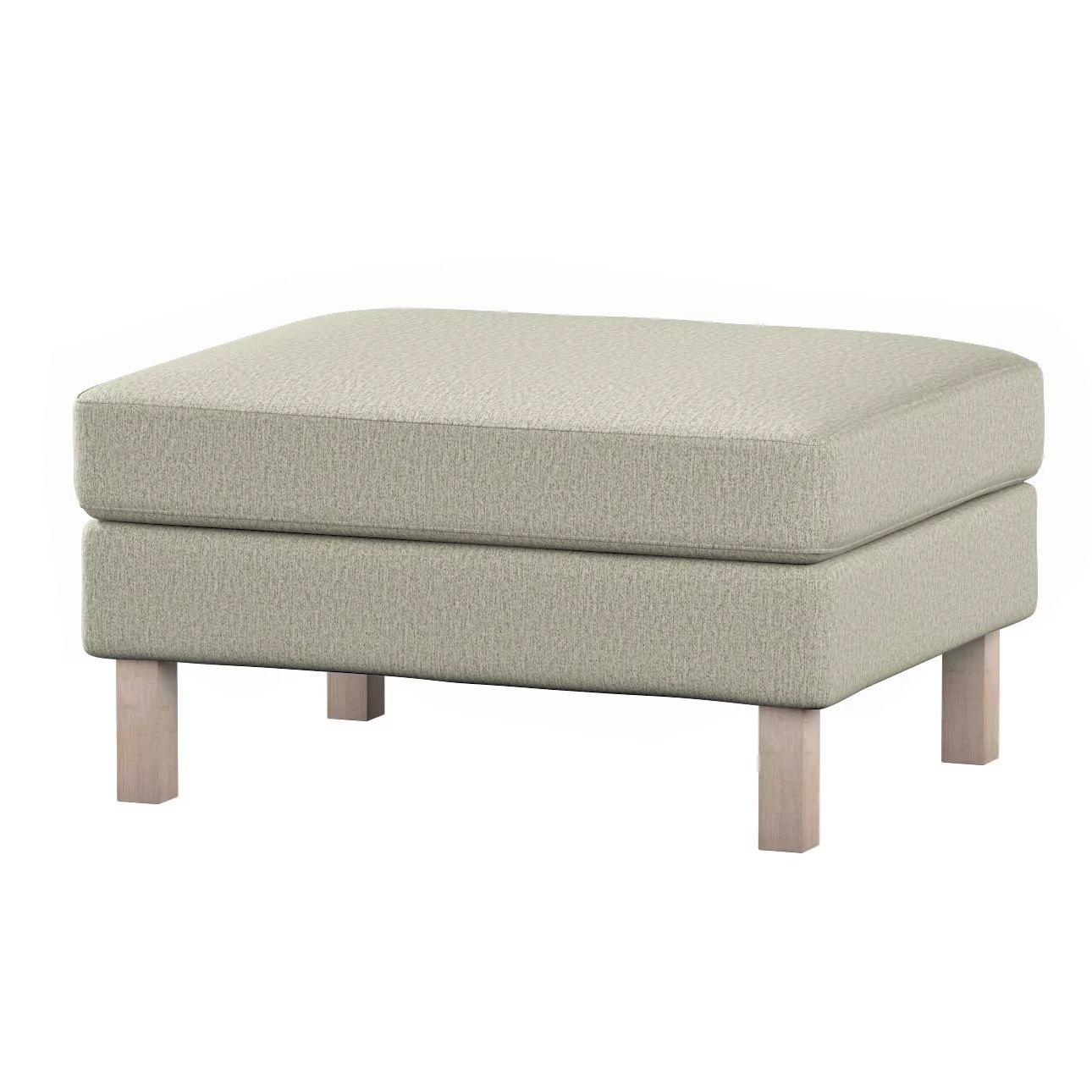 Bezug für Karlstad Hocker, beige, Husse, Karstadt Hocker, Madrid (162-22) günstig online kaufen