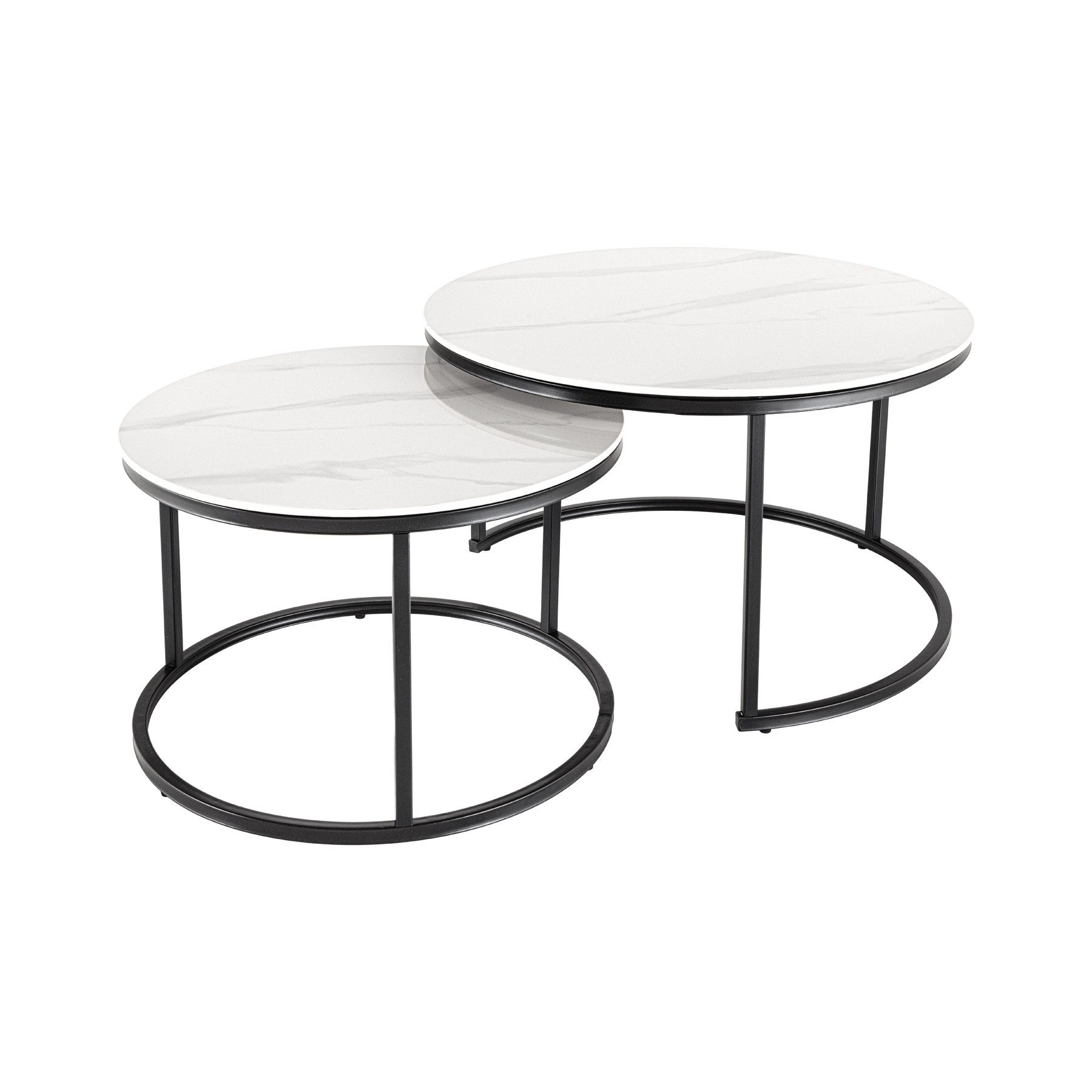 riess-ambiente Couchtisch ELEGANCE Ø70cm weiß / günstig online kaufen
