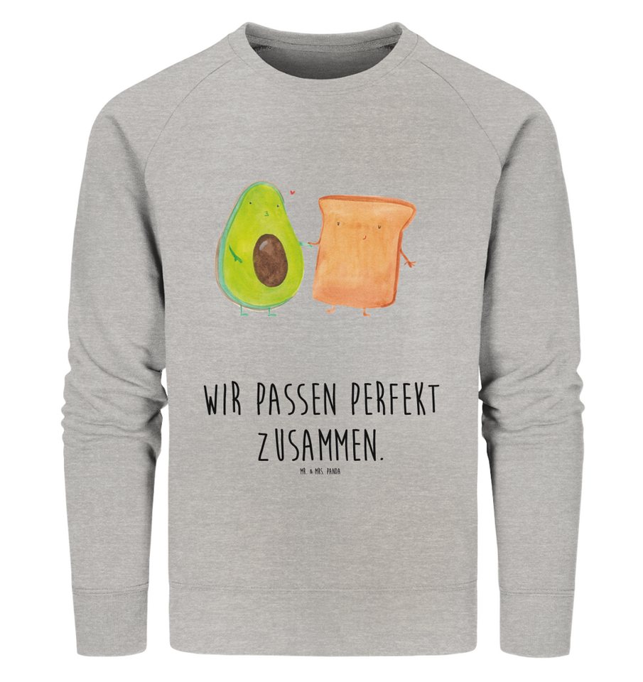 Mr. & Mrs. Panda Longpullover Größe S Avocado Toast - Heather Grey - Gesche günstig online kaufen