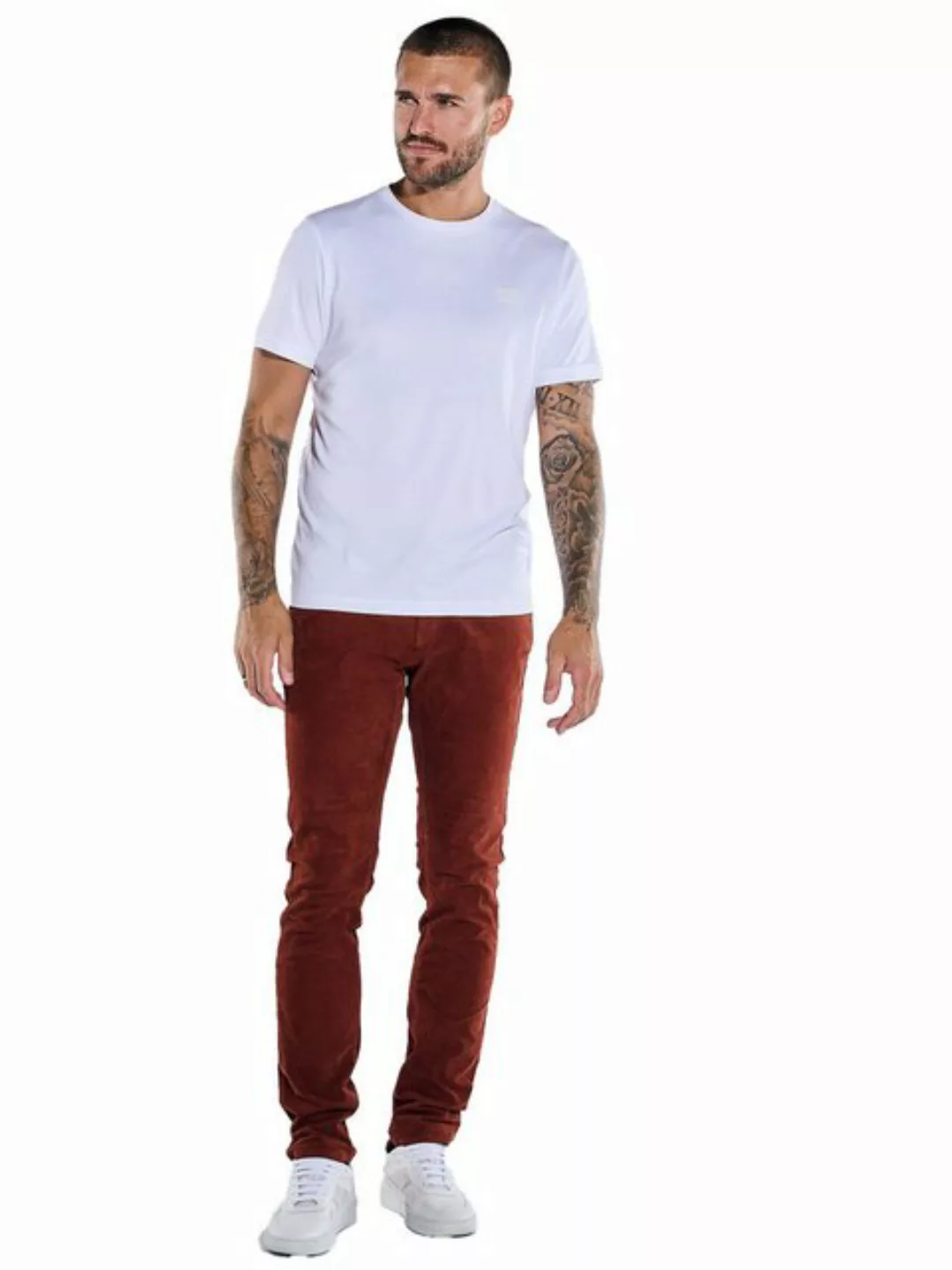 emilio adani 5-Pocket-Hose 5-Pocket-Cordhose slim fit günstig online kaufen