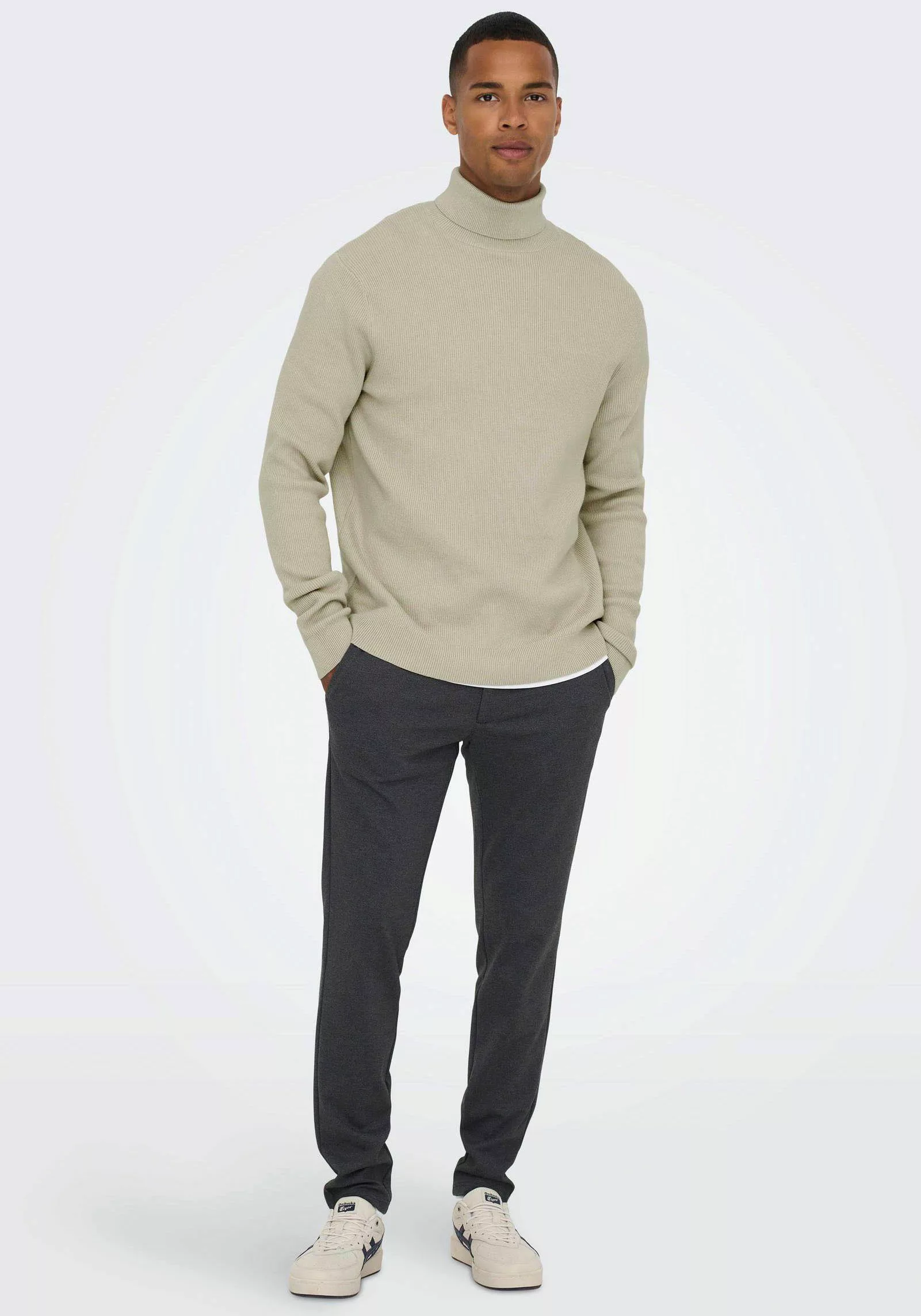 ONLY & SONS Rollkragenpullover OS Knit günstig online kaufen