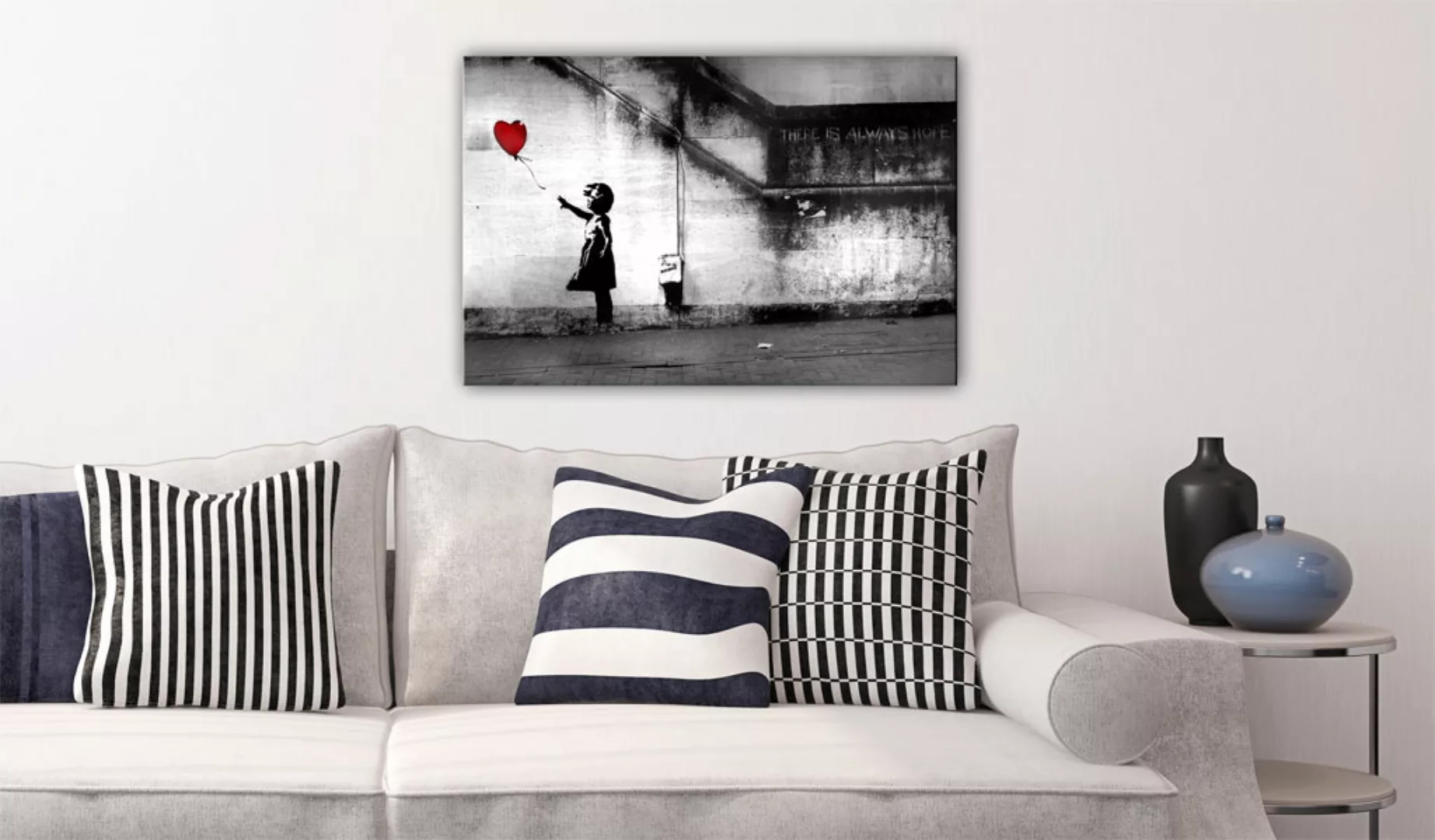 Wandbild - Hoffnung (banksy) günstig online kaufen