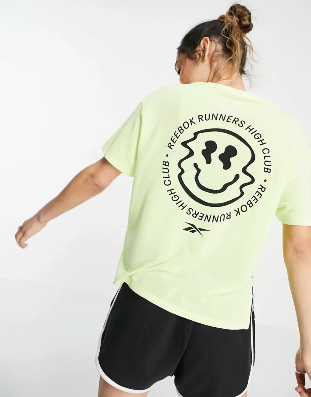 Reebok – Running – Tech-T-Shirt in Limettengrün günstig online kaufen