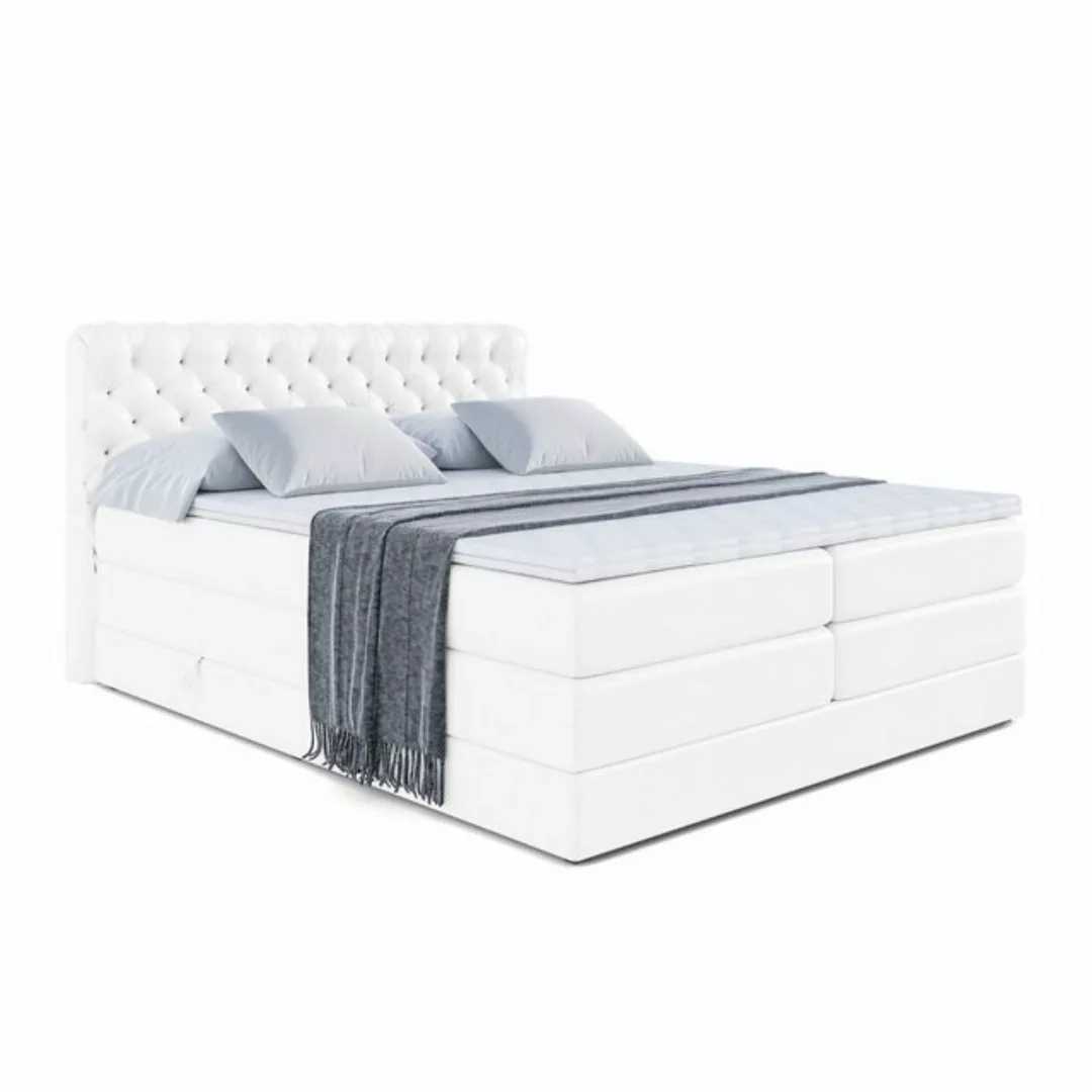 ALTDECOR Boxspringbett BOXI8 KING (Multipocket-Matratze H4, H3 Matratze Bon günstig online kaufen