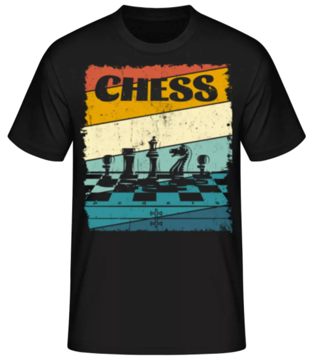 Retro Chess · Männer Basic T-Shirt günstig online kaufen