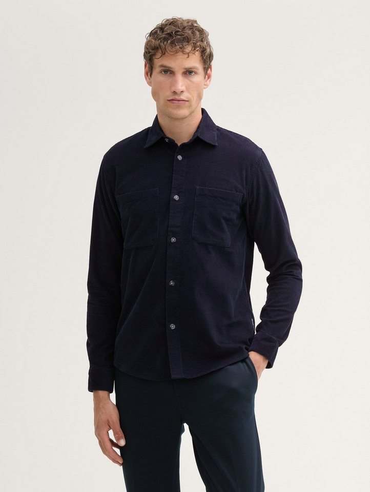 TOM TAILOR Denim Langarmhemd Relaxed Cord Hemd günstig online kaufen