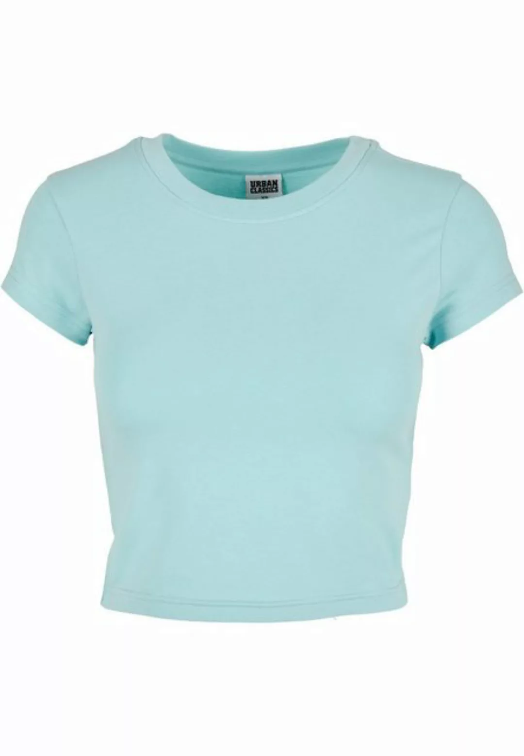 URBAN CLASSICS T-Shirt Urban Classics Damen Ladies Stretch Jersey Cropped T günstig online kaufen