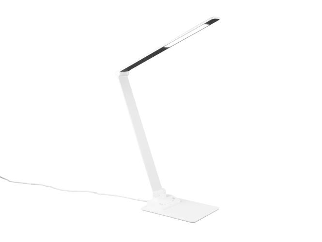 LED-Tischleuchte Travis, weiß, CCT, dimmbar, Touch, USB günstig online kaufen