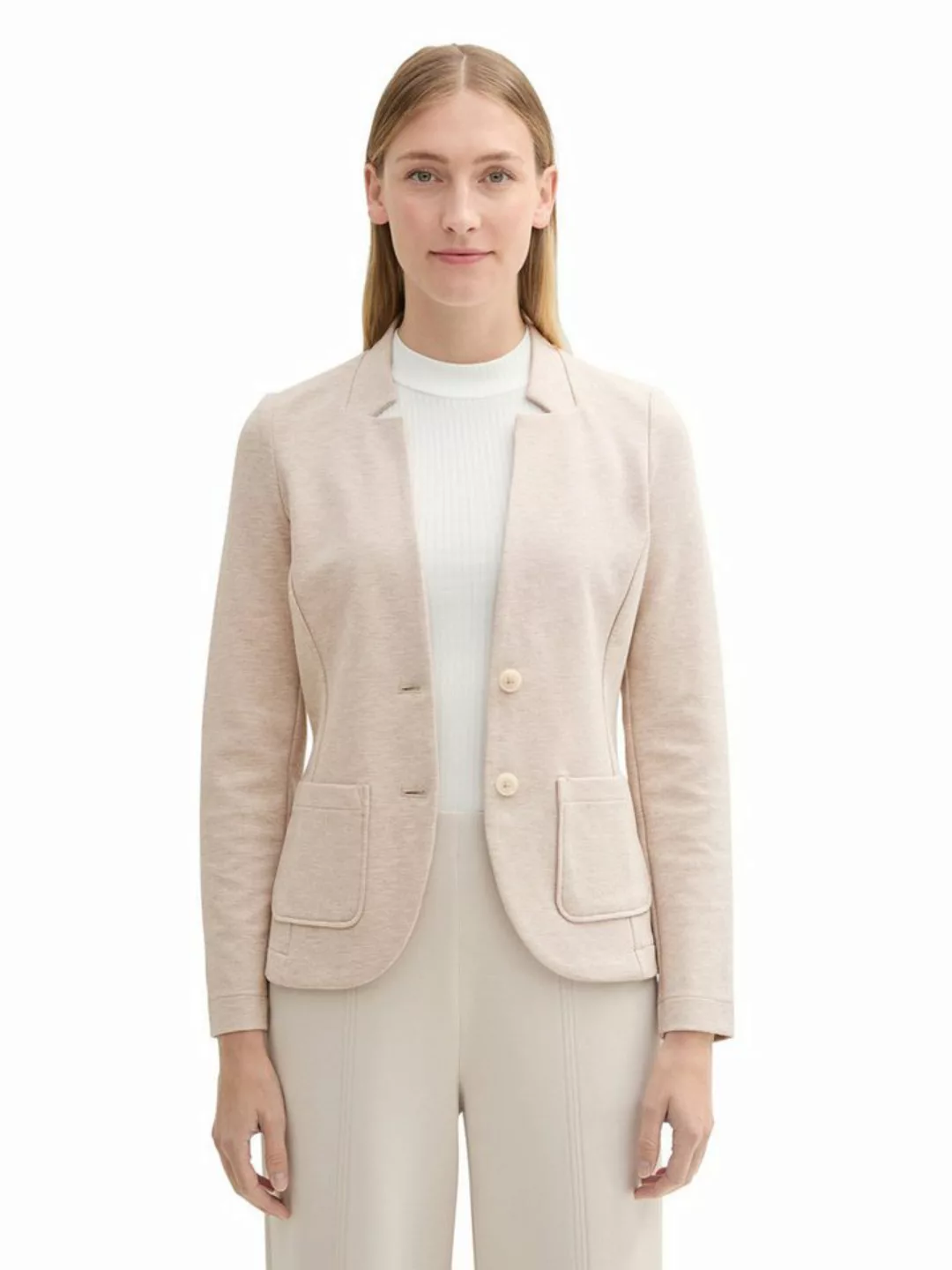 TOM TAILOR Kurzblazer (1-tlg) Plain/ohne Details günstig online kaufen