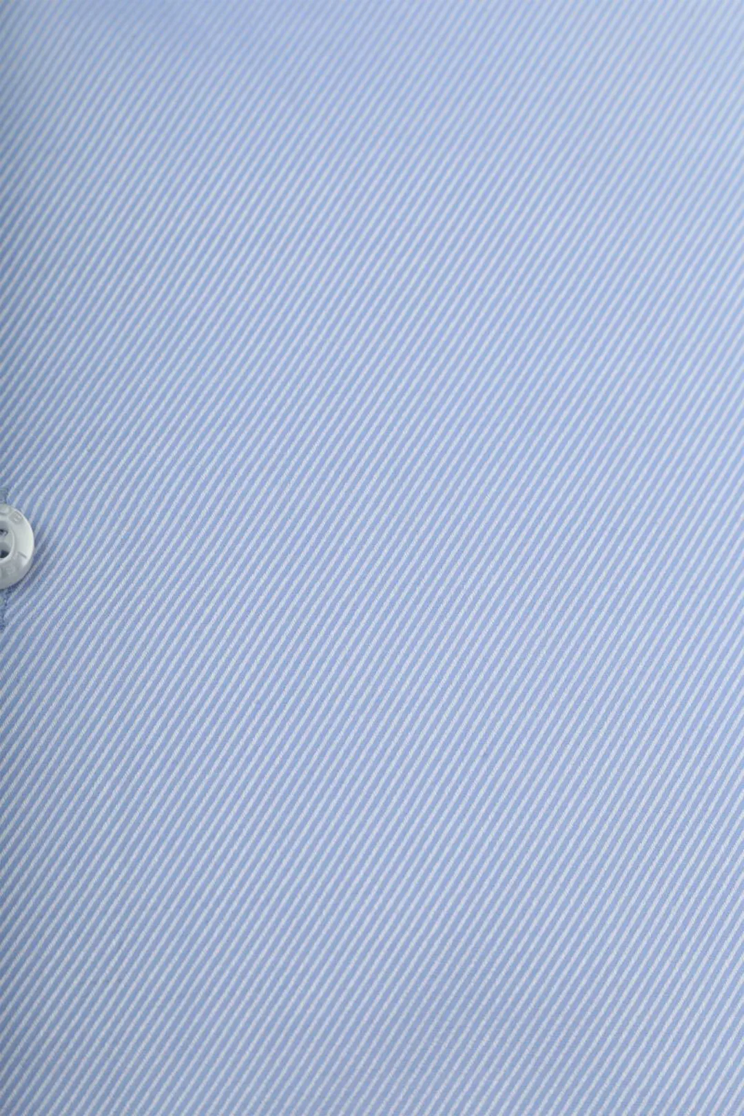 Ledub Hemd Hellblau Twill - Größe 41 günstig online kaufen