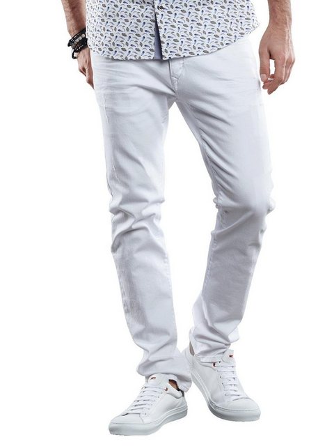 emilio adani Stretch-Jeans Stretch Denim mit hinterlegten Destroys günstig online kaufen