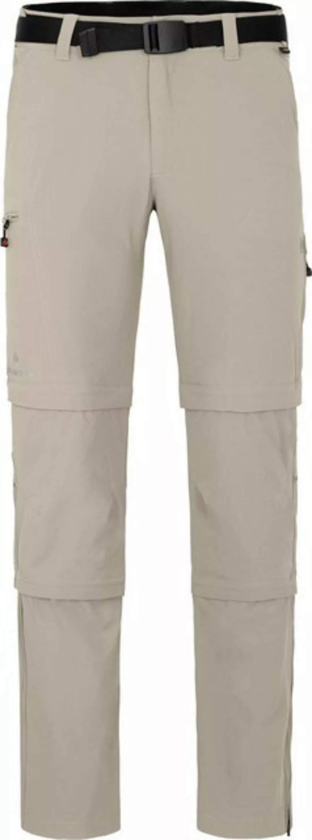 Bergson Outdoorhose QUEENSLAND Doppel Zipp-Off mit T-ZIPP Herren Wanderhose günstig online kaufen