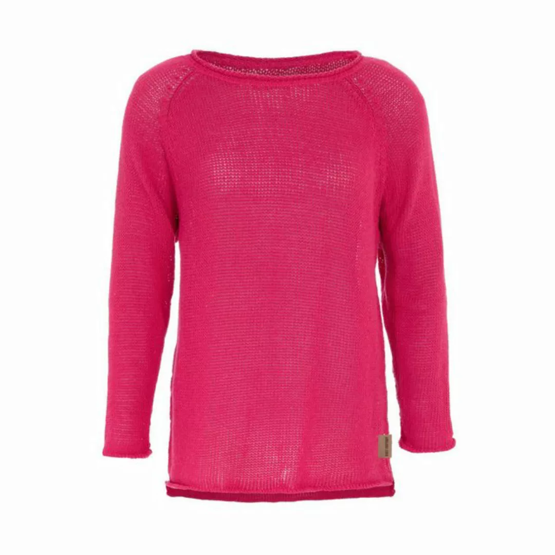 Knit Factory Strickpullover Jasmin Strickpullover Fuchsia 40/42 (1-tlg) günstig online kaufen