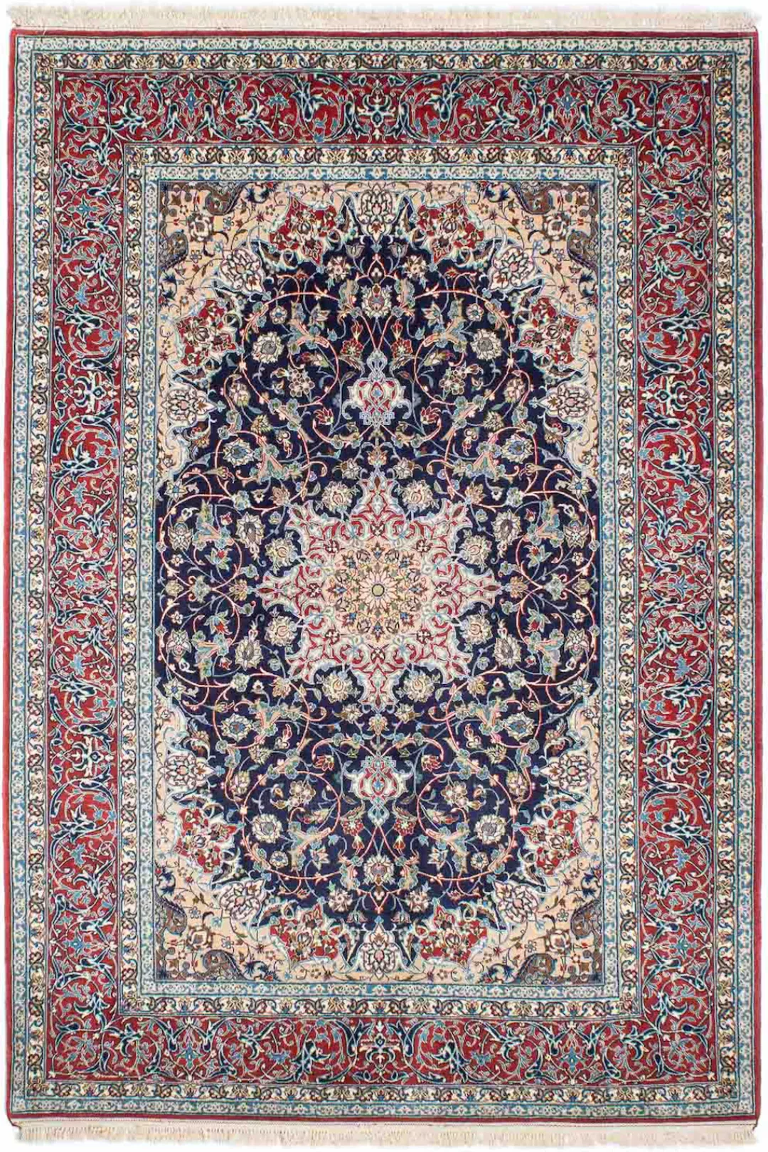 morgenland Orientteppich »Perser - Isfahan - Premium - 220 x 152 cm - dunke günstig online kaufen