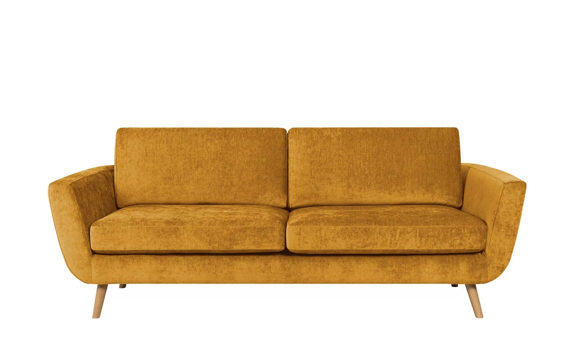 SOHO Sofa  Smilla  ¦ gelb ¦ Maße (cm): B: 217 H: 85 T: 93.0 Polstermöbel > günstig online kaufen