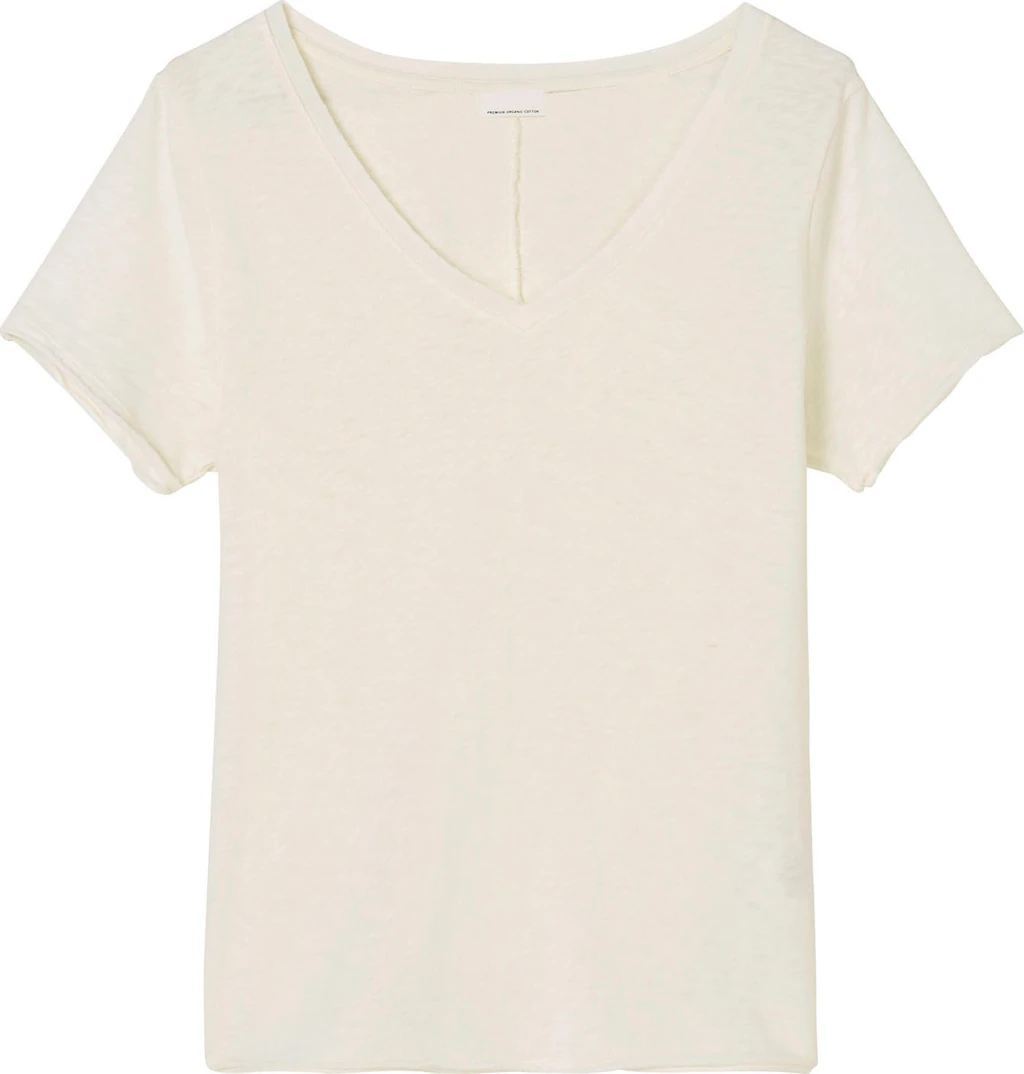 Marc OPolo DENIM T-Shirt, mit abgerundetem V-Neck günstig online kaufen