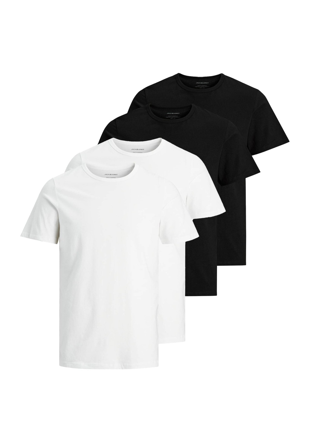 Jack & Jones T-Shirt "T-Shirt JACBASIC CREW NECK TEE 2PK 4er Pack" günstig online kaufen