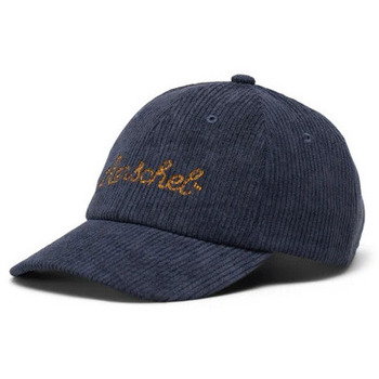 Herschel  Schirmmütze Herschel Sylas Corduroy Chain Stitch Black Iris/Golde günstig online kaufen