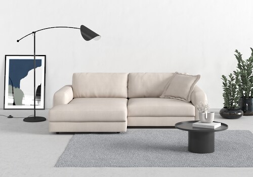 TRENDMANUFAKTUR Ecksofa Bourbon, 2 Teile, mit extra hohem Sitzkomfort, auch günstig online kaufen