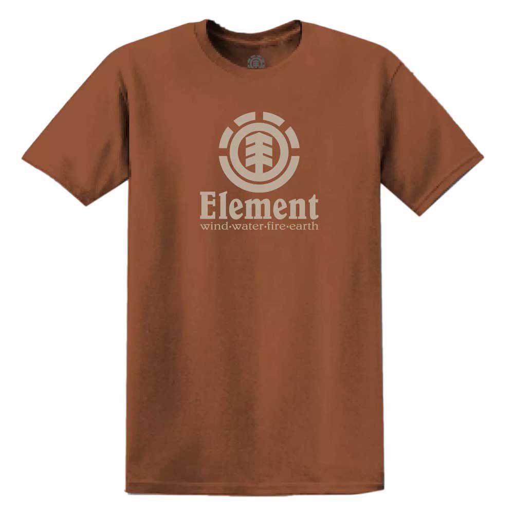 Element Vertical Kurzarm T-shirt L Mocha Bisque günstig online kaufen