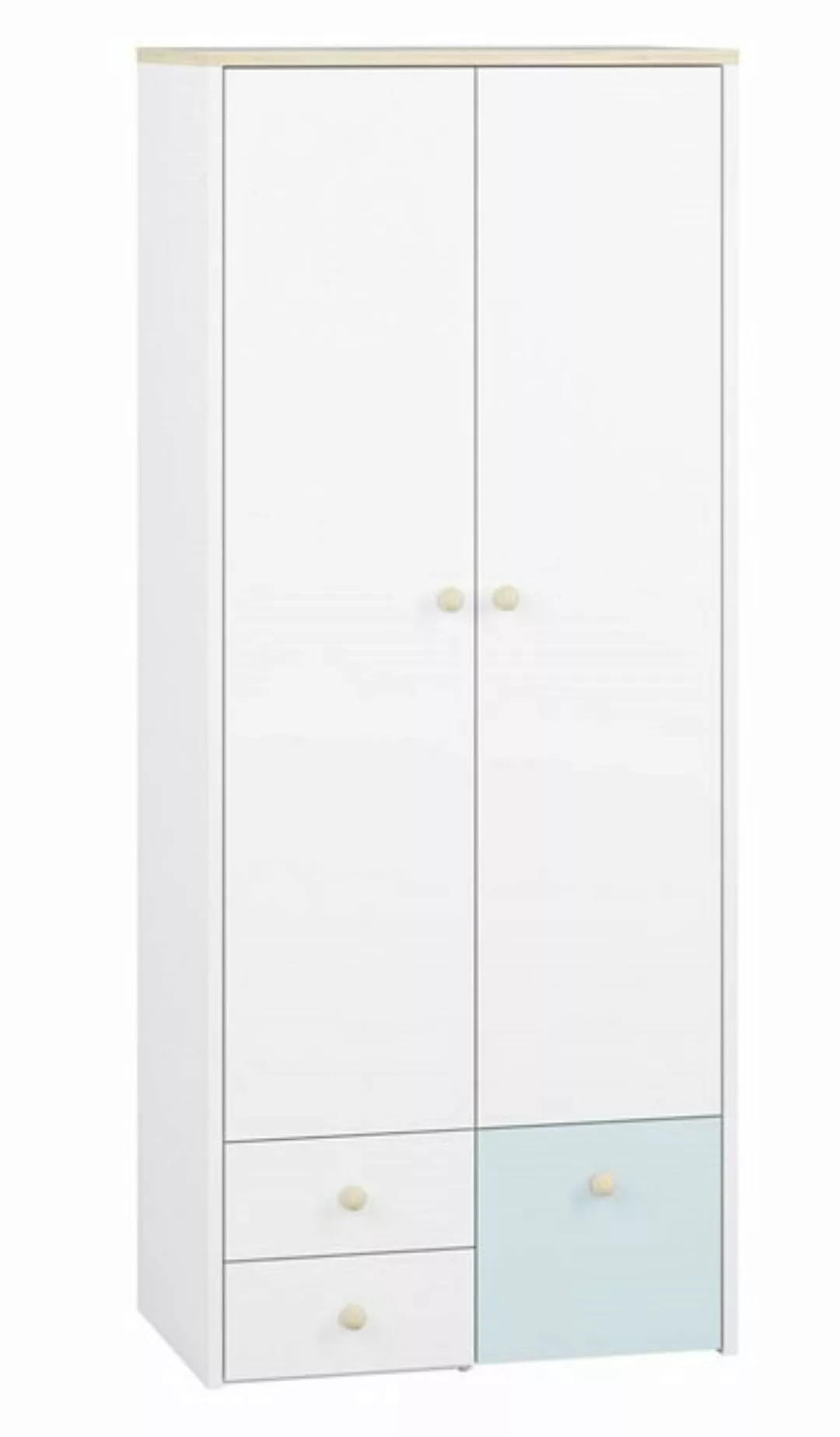 Feldmann-Wohnen Kleiderschrank ELMO (Schrank) B/T/H: 80 cm x 51 cm x 193 cm günstig online kaufen